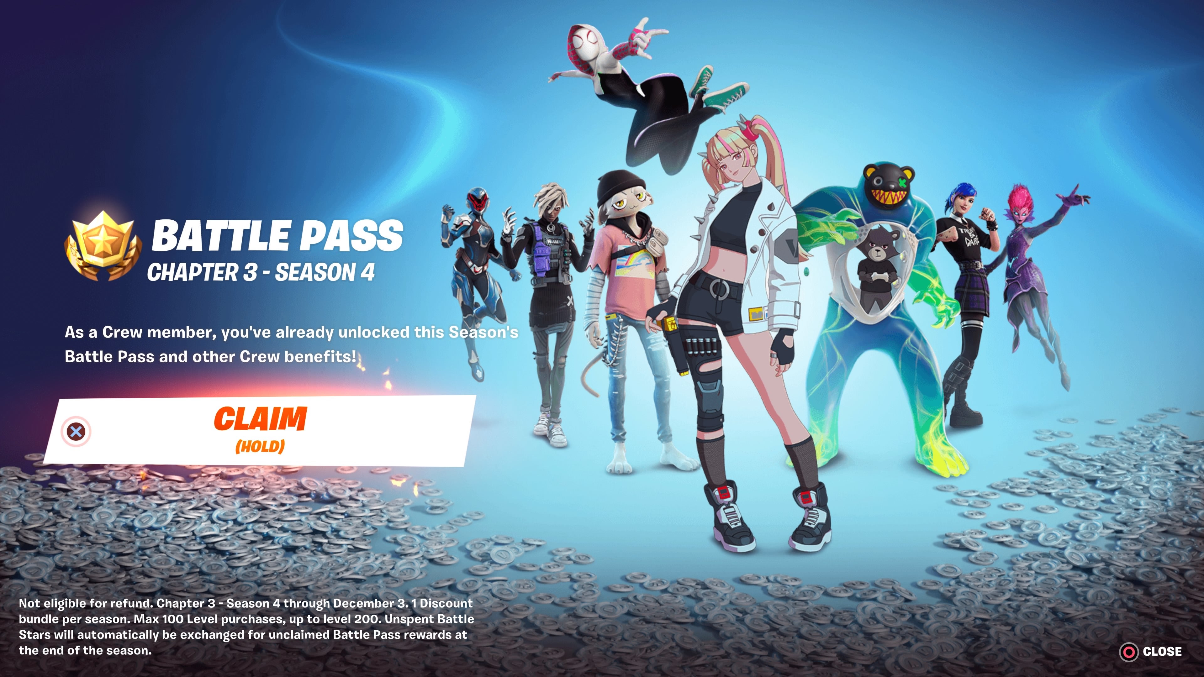 Fortnite Chapter 3 Season 4 Battle Pass Skins Together With Spider Gwen Paradigm And Twyn